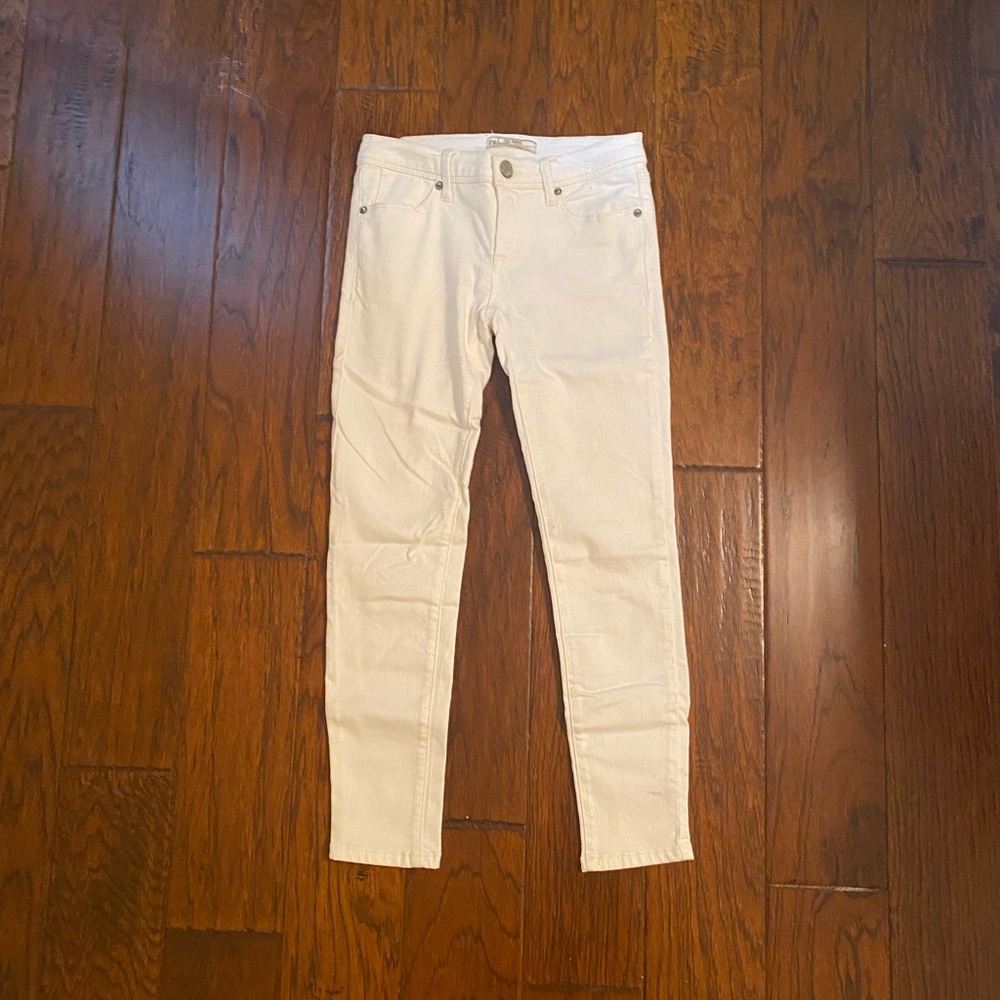 Free people cropped skinny jeans